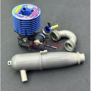 GIMAR Jupiter 2026 World Champion 5-ports .21 GT engine with 2209 Hard Coating pipe set